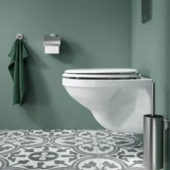 Tiger toiletzitting MDF Oregon wit