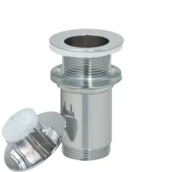 Tiger verlengde lavabo plug 1/4" van 30 tot 55 mm chroom Hot
