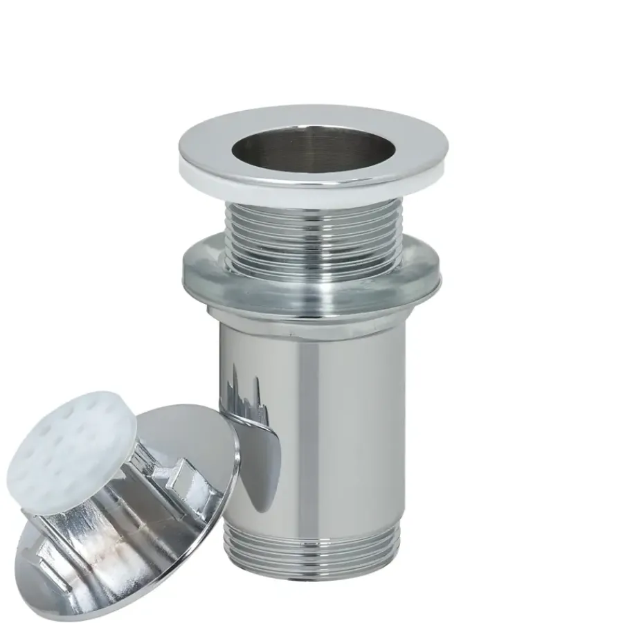 Tiger verlengde lavabo plug 1/4" van 30 tot 55 mm chroom Hot