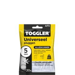 Toggler alligatorplug met flens AF5 5 mm 20 stuks