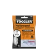 Toggler hollewandplug TB6 9-13 mm met schroeven 6 stuks