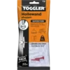 Toggler hollewandplug TB20 9-13 mm 20 stuks