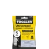 Toggler Universeelplug 5mm met schroef 6 st.
