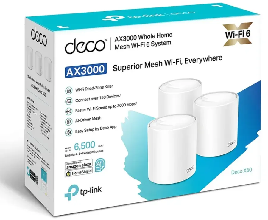 TP-Link Deco X50 3 Routers Best