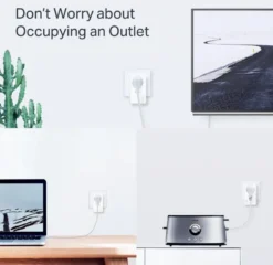 TP-Link Powerline TL-PA7027P 2 stuks (geen WIFI) Outlet