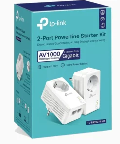 TP-Link Powerline TL-PA7027P 2 stuks (geen WIFI) Outlet