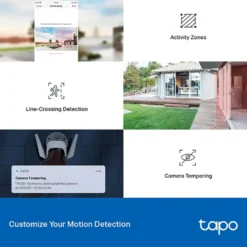 Tapo TP-Link TC65 beveiligingscamera voor buiten 3MP bedraad Best
