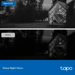 Tapo TP-Link TC65 beveiligingscamera voor buiten 3MP bedraad Best