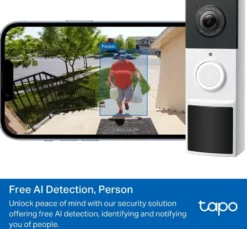TP-Link Tapo video deurbel D210 2K