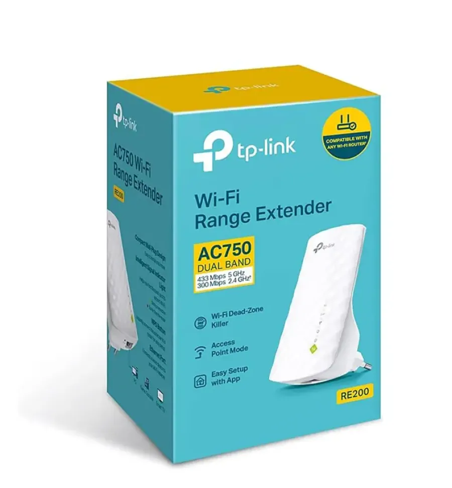 TP-Link WIFI range extender RE200 AC750 Sale