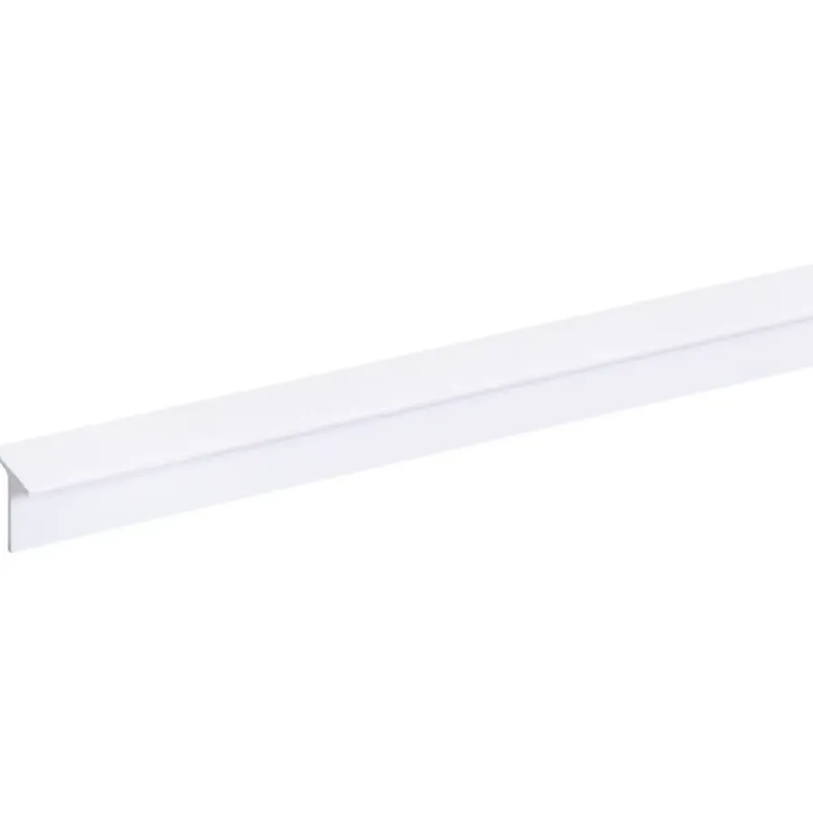 Geen T-profiel kunststof wit 18x18 mm lengte 260 cm Best