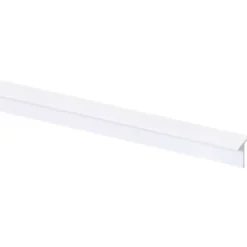 Geen T-profiel kunststof wit 18x18 mm lengte 260 cm Best