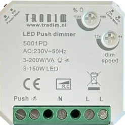 Tradim LED Pulsdimmer 3-200W Hot
