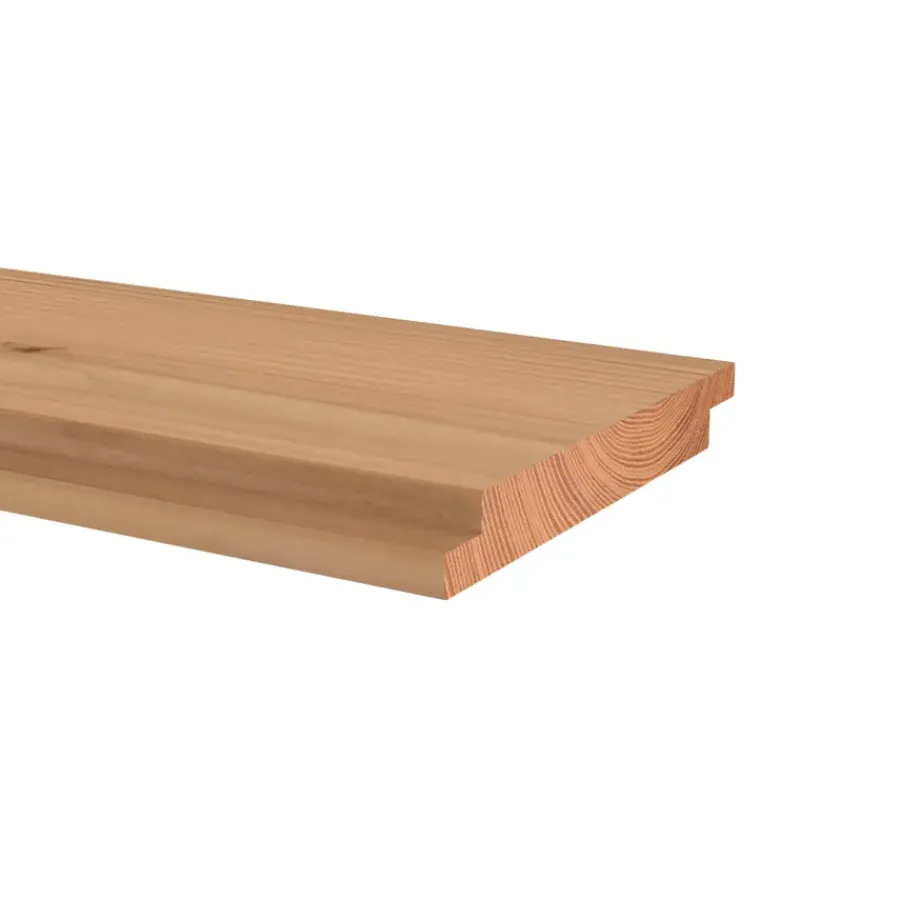 Geen Tuinplank channelside thermisch gemodificeerd vurenhout 1,8 x 13,5 x 240 cm Outlet