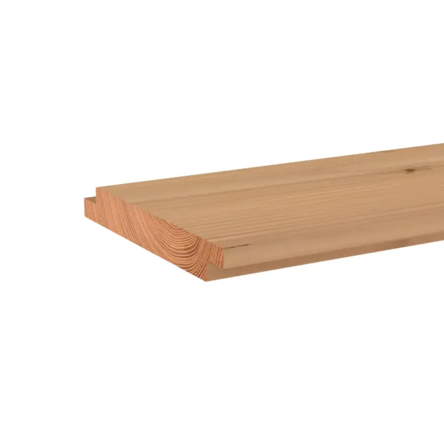 Geen Tuinplank channelside thermisch gemodificeerd vurenhout 1,8 x 13,5 x 240 cm Outlet