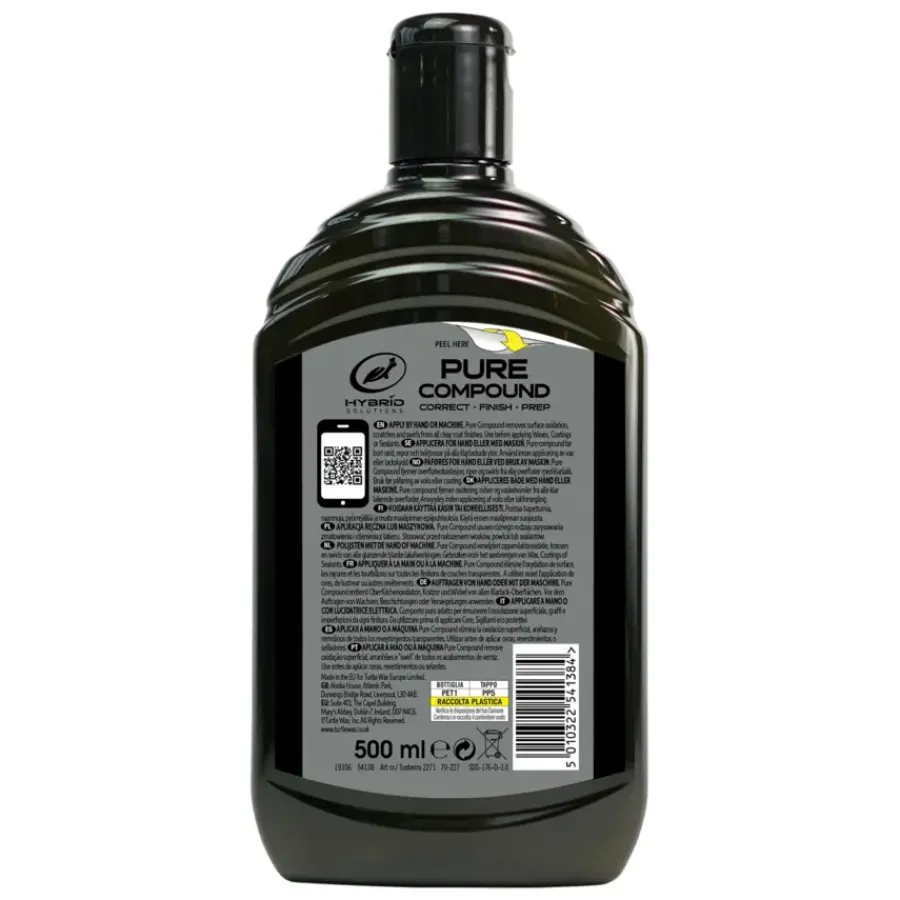 Turtle Wax 54138 hybrid solutions pure compound 500ml Best