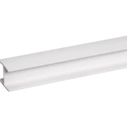 Geen Tussenprofiel kunststof wit 21x25 mm lengte 260 cm Best
