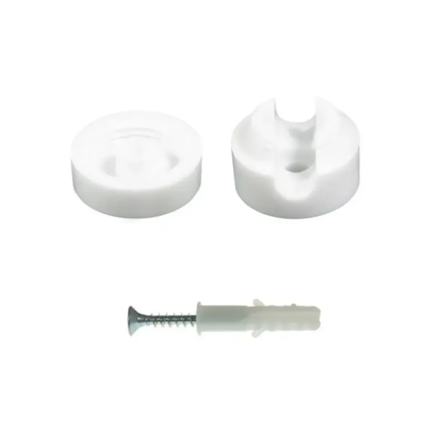 Creative Cables Universele kabelklem wit plastic 2pack Best