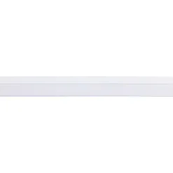 Geen U-profiel kunststof wit 10x13 mm lengte 260 cm Hot