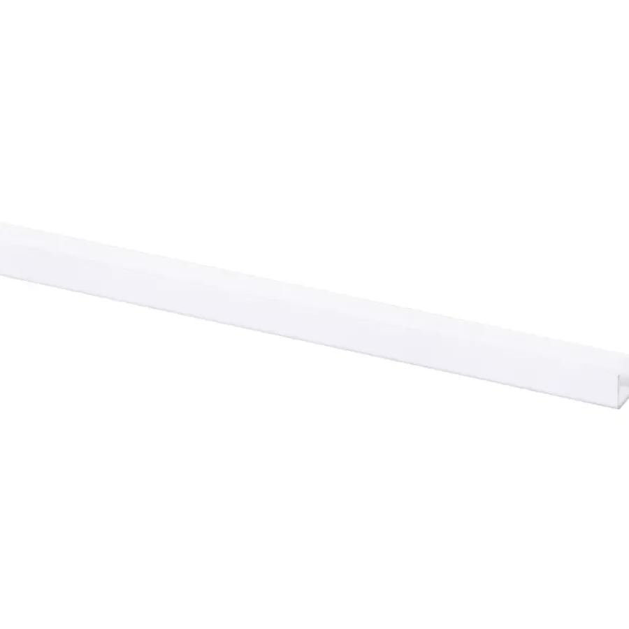 Geen U-profiel kunststof wit 10x13 mm lengte 260 cm Hot
