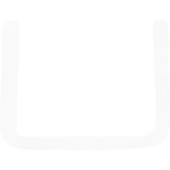 Geen U-profiel kunststof wit 12x15 mm lengte 260 cm Best