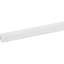 U-profiel kunststof 15x18mm wit 260cm