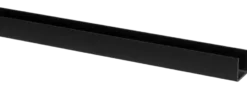 Geen U-profiel kunststof zwart 9x13 mm lengte 260 cm New