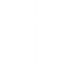 Geen U-profiel 2600 x 18mm wit Best
