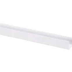 Geen U-profiel 2600 x 18mm wit Best