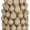 Vaas beige - h30xd24cm