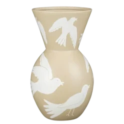 Vaas creme - h40xd22,5cm