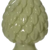 Vaas glas groen h26,5cm