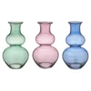 Vaas glas multicolor 22x22x40cm