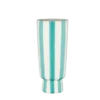 Vaas met strepen blauw