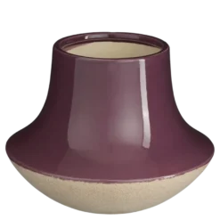 Vaas paars - h20xd25cm