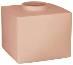 Vaas roze - h25,5xd31cm
