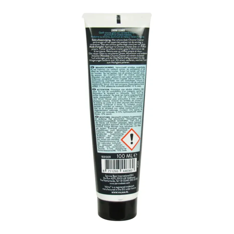 Valma chroomreiniger 100ml Hot