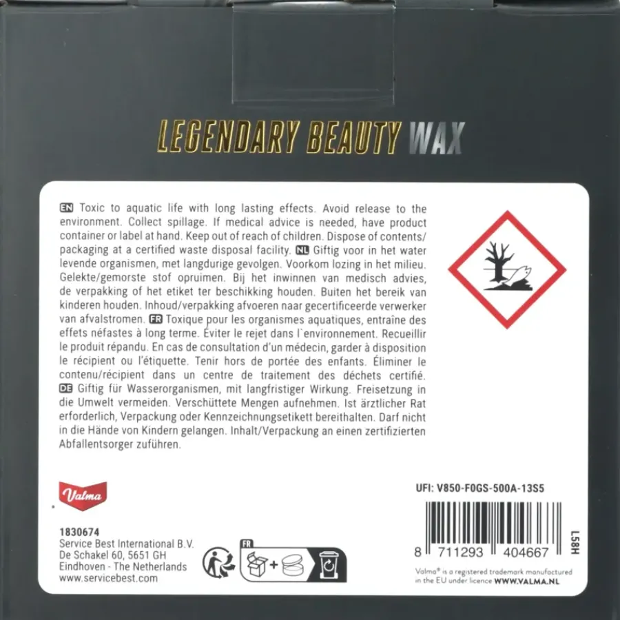 Valma ultimate legendary beauty wax Sale