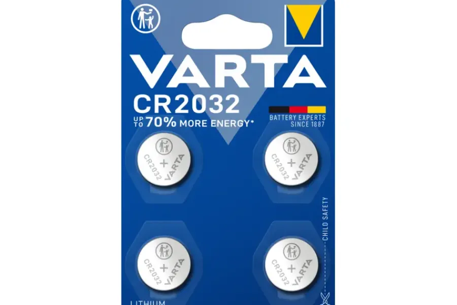 Varta CR2032 knoopcelbatterijen 4 stuks Hot