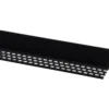 Ventilatieprofiel kunststof zwart 29x30mm 260cm