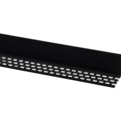 Ventilatieprofiel kunststof zwart 29x30mm 260cm