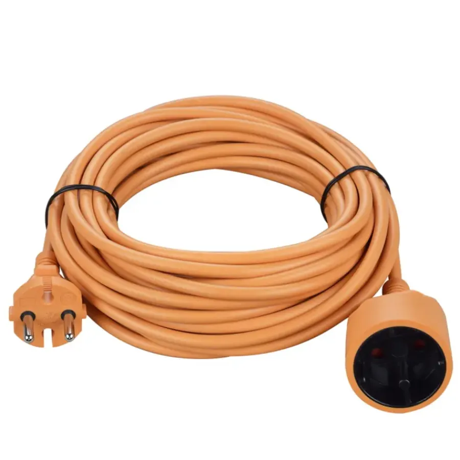 Handson Verlengsnoer 10 Meter Oranje 2x1.5mm New