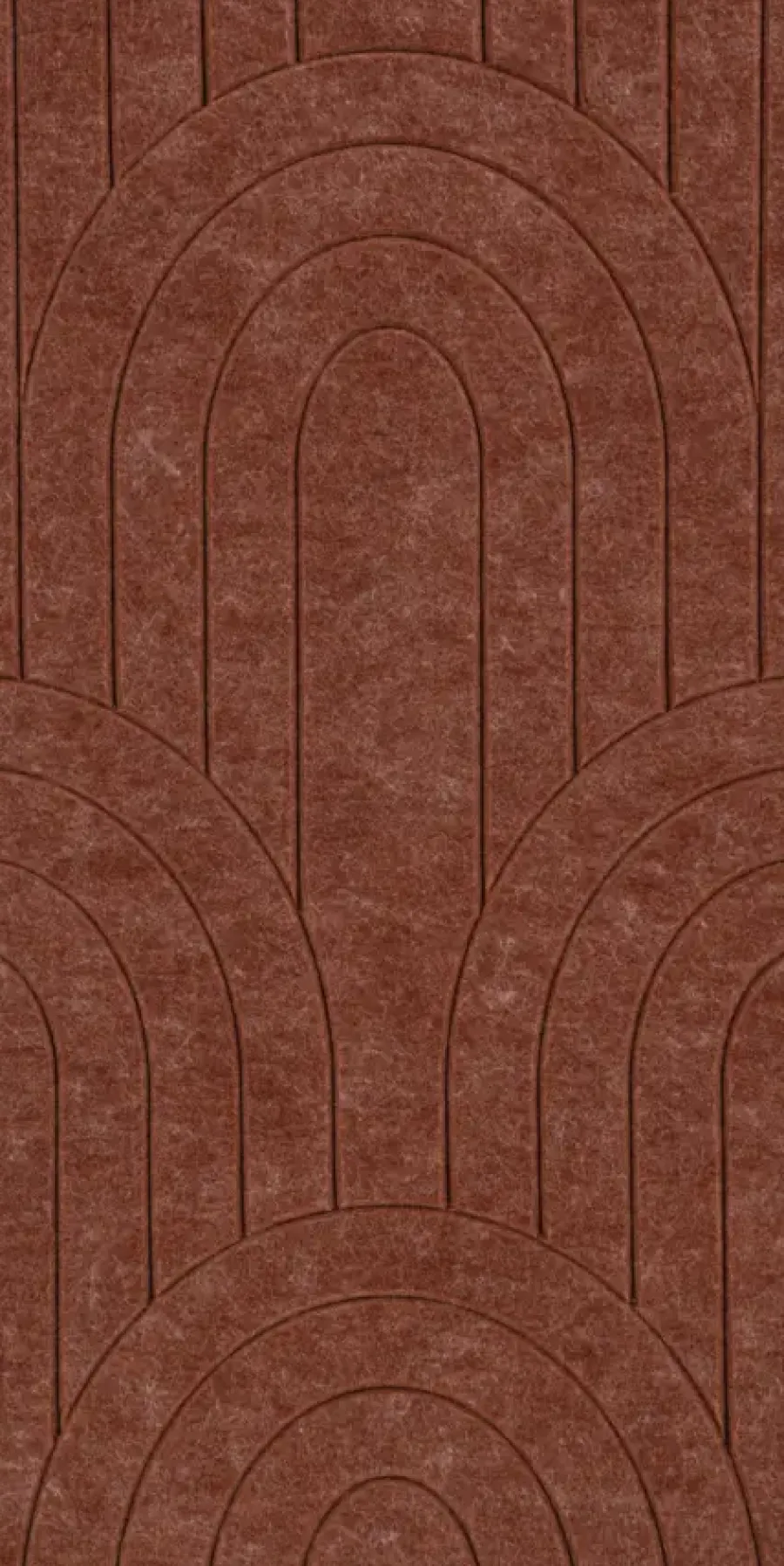 Silentlines Viltpaneel gebogen lijnen terra 60x30 cm 4 stuks Online