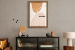 Silentlines Viltpaneel 4 lijnen taupe 120x60 cm Hot