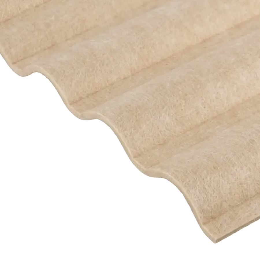 Silentlines Viltpaneel met golf zand 240x55 cm, dikte 3,5 mm, 2,64 m² Sale
