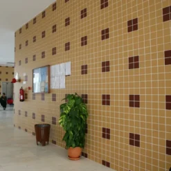 Vloertegel Aveiro Brick Ochre 15x15 cm 1,13 m²