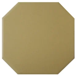 Vloertegel Aveiro Ochre Yellow Octagon 10x10 cm 1,0 m²