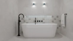 Vloertegel Eterna kalksteen grijs 60 x 60 cm keramiek 1,44 m²