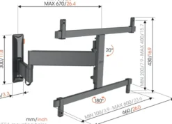 Vogel's TVM 3665 Full-Motion+ L 40 tot 77 inch Sale