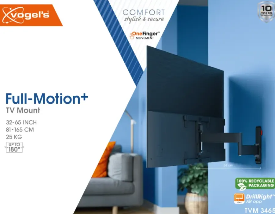 Vogel's TVM 3465 Full-Motion+ M 32 tot 65 inch Best